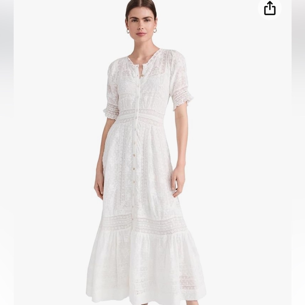 Loveshackfancy Minka Maxi dress size 6